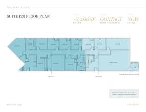 100 Park Pl, San Ramon, CA à louer Plan d’étage- Image 1 de 1