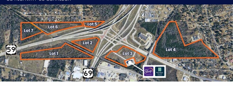 US Hwy 59, Lufkin, TX for sale - Primary Photo - Image 1 of 9