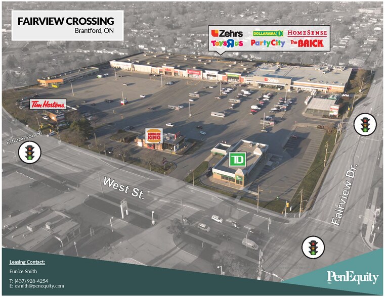 410 Fairview Dr, Brantford, ON à louer - Aérien - Image 1 de 1