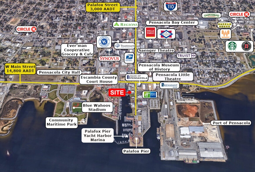 17 W Cedar St, Pensacola, FL for lease - Building Photo - Image 2 of 12