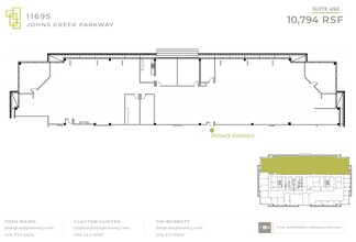 11695 Johns Creek Pky, Johns Creek, GA à louer Plan d  tage- Image 1 de 1