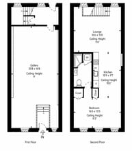 515 W 19th St, New York, NY à louer Plan d’étage- Image 1 de 8