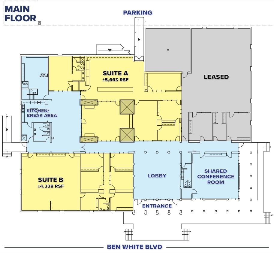 4604 Ben White Blvd E, Austin, TX for lease Floor Plan- Image 1 of 1