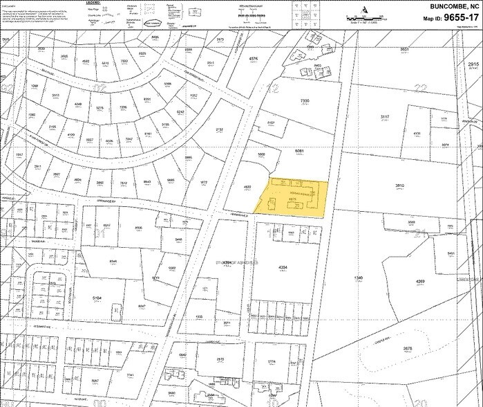 4 Herman Avenue Ext, Asheville, NC à louer - Plan cadastral - Image 3 de 3