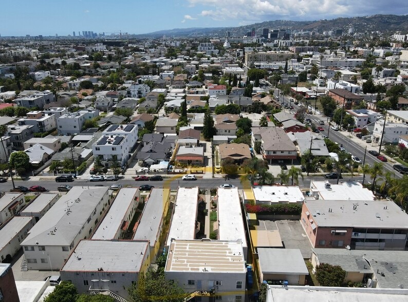 1246-1248 N Kenmore Ave, Los Angeles, CA for sale - Aerial - Image 3 of 8