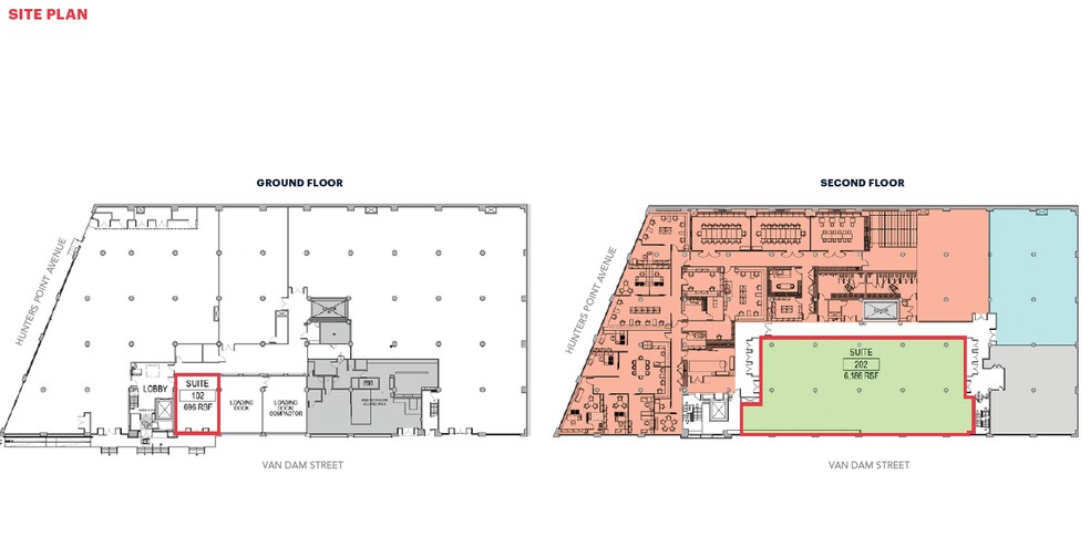 4818 Van Dam St, Long Island City, NY for lease - Site Plan - Image 3 of 11