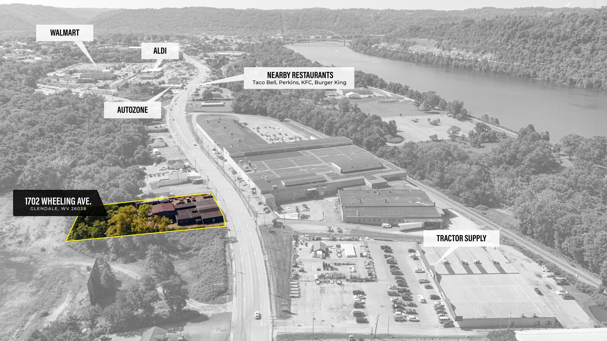 1702 Wheeling Ave, Glen Dale, WV à vendre Photo du bâtiment- Image 1 de 1