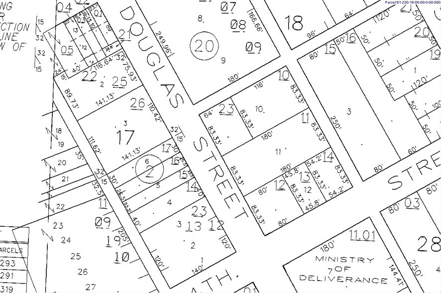 229 SE Douglas St, Lee's Summit, MO à louer - Plan cadastral - Image 3 de 4