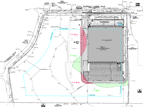 217-219 Waterloo Valley Rd. rd, Mount Olive, NJ à vendre - Plan de site - Image 2 de 9