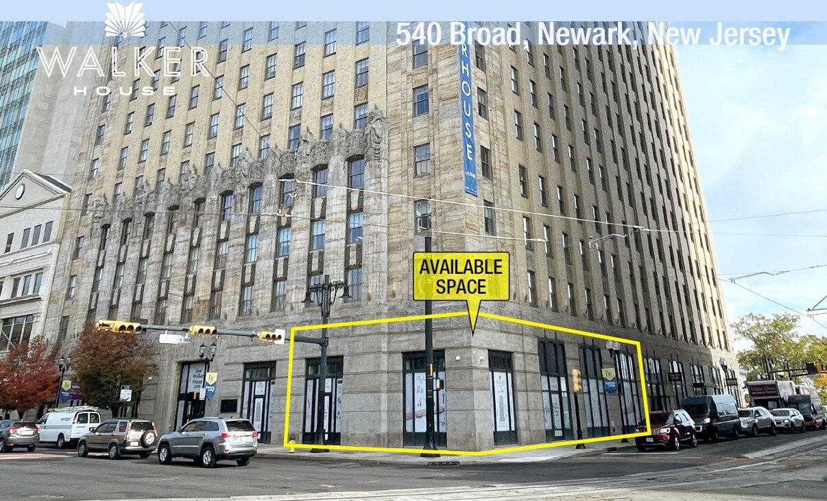 540 Broad St, Newark, NJ à louer Photo du bâtiment- Image 1 de 9