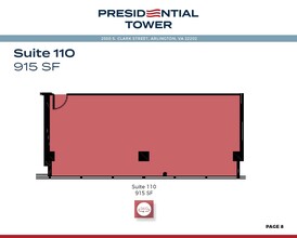 2550 S Clark St, Arlington, VA for lease Floor Plan- Image 1 of 1