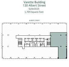 130 Albert Street Ottawa on, Ottawa, ON for lease Floor Plan- Image 2 of 4