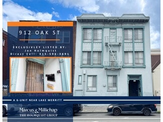 More details for 912 Oak St, Oakland, CA - Multifamily for Sale