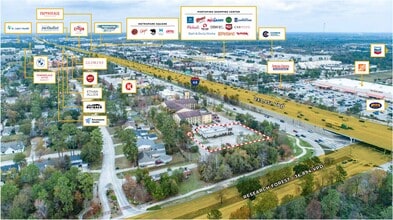 28669 N Freeway, Spring, TX - Aérien Vue de la carte