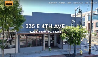 Plus de détails pour 335 E 4th Ave, San Mateo, CA - Vente au détail à louer