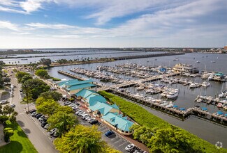 1001 Riverside Dr, Palmetto, FL - AÉRIEN Vue de la carte