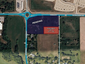 S Dubuque St & North Liberty NE rd, North Liberty, IA - AERIAL  map view