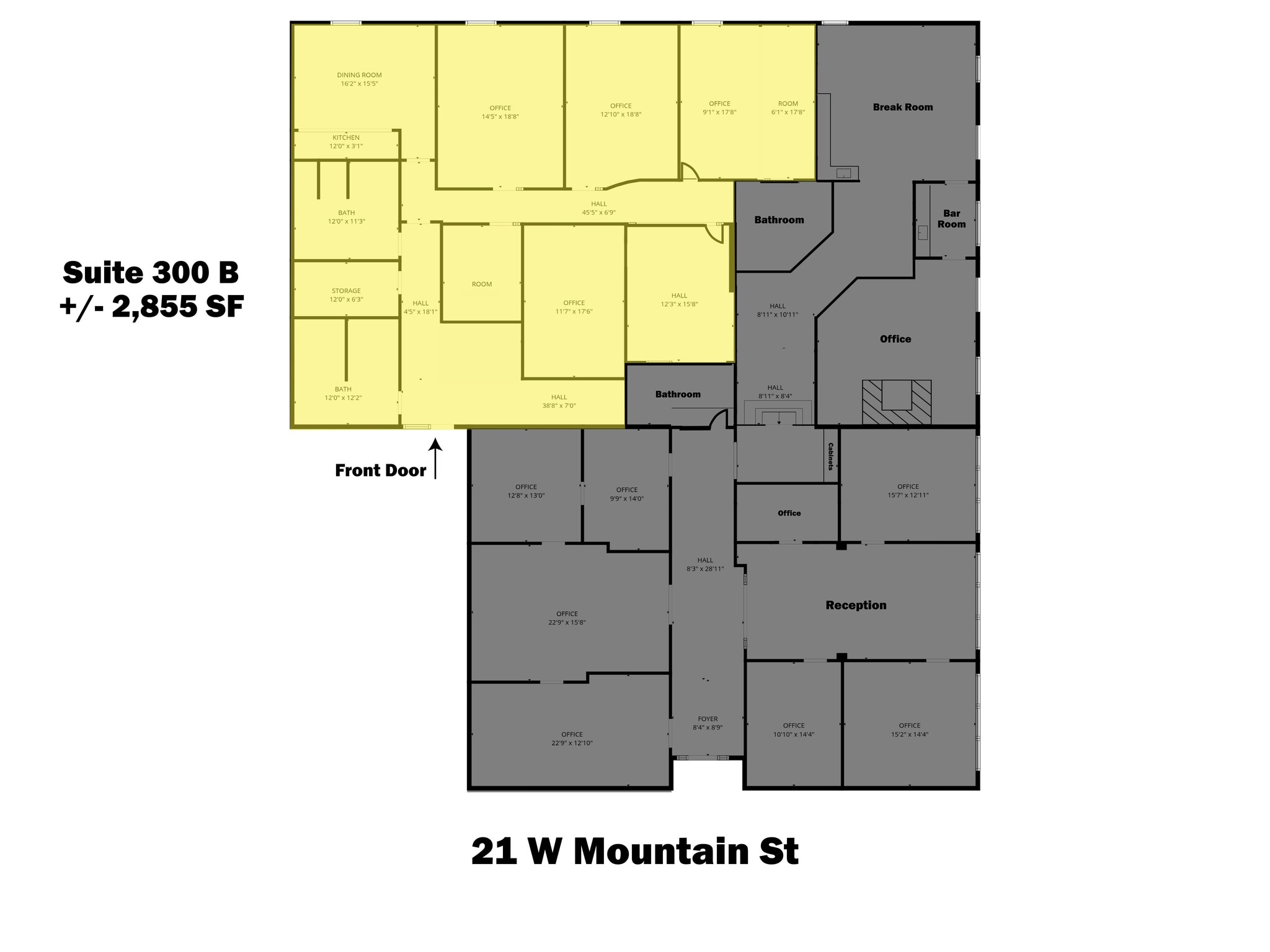 21 W Mountain St, Fayetteville, AR for lease Interior Photo- Image 1 of 1