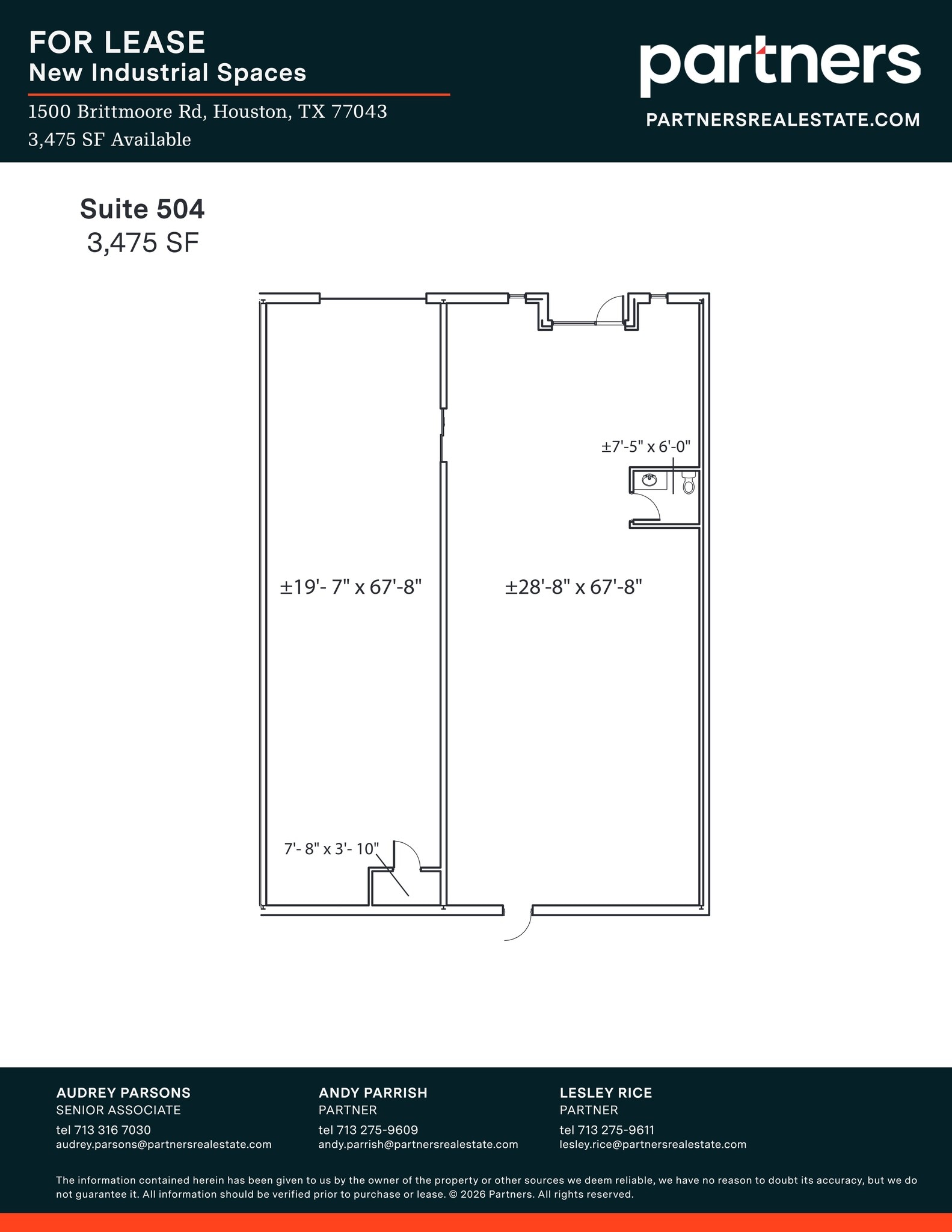 1500 Brittmoore Rd, Houston, TX for lease Site Plan- Image 1 of 1