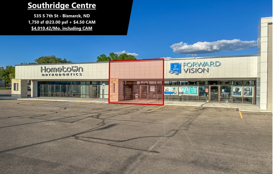 537 S 7th St, Bismarck, ND à louer - Photo principale - Image 1 de 2