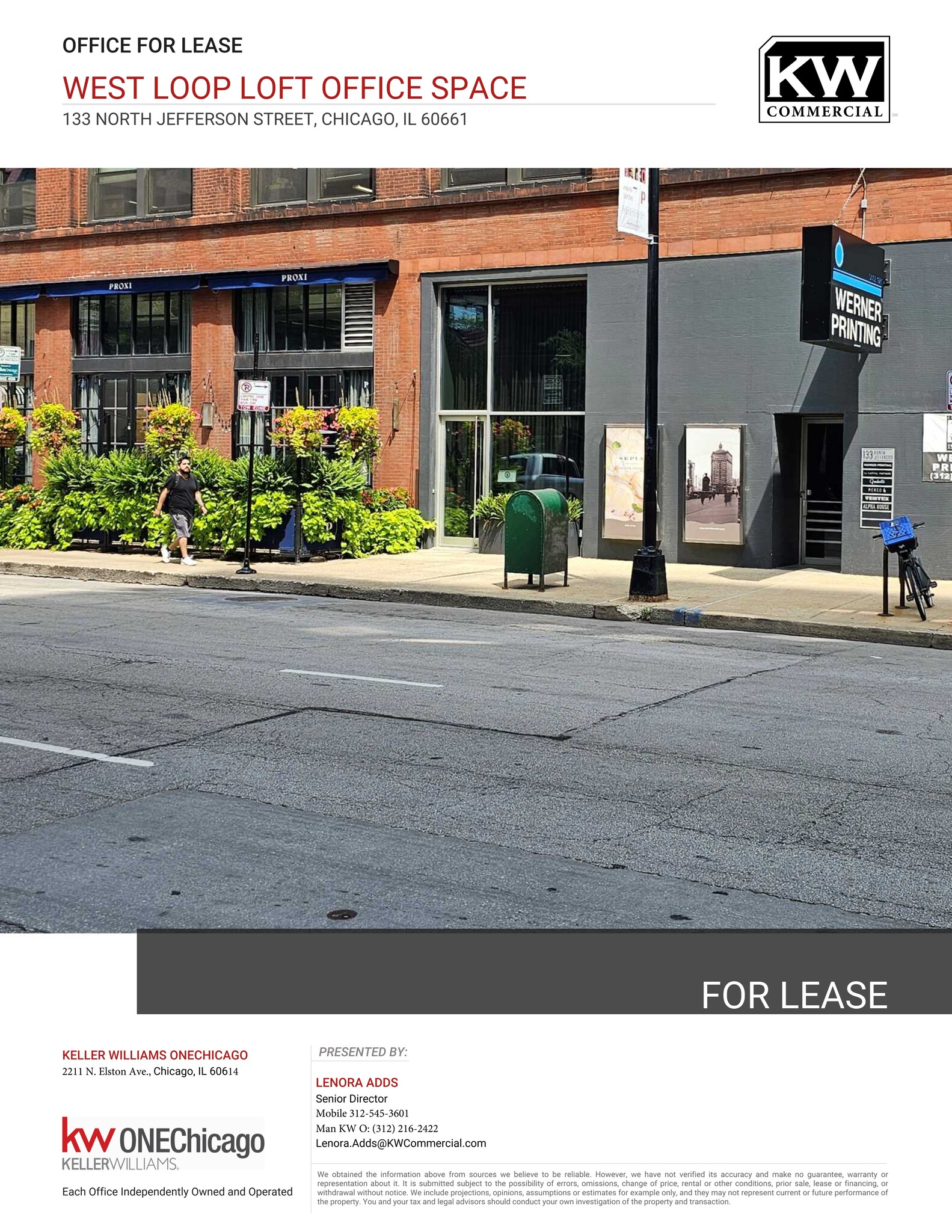 133 N Jefferson St, Chicago, IL for lease Site Plan- Image 1 of 5
