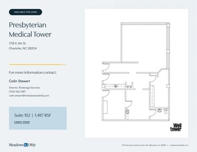1718 E 4th St, Charlotte, NC for lease Site Plan- Image 1 of 2