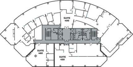 9255 Towne Centre Dr, San Diego, CA à louer Plan d’étage- Image 1 de 1
