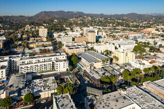 6601-6609 Hollywood Blvd, Los Angeles, CA - aerial  map view