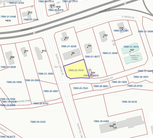 110 Carter Rd, Ashland, VA for sale - Plat Map - Image 2 of 2