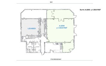 1750 Bridgeway, Sausalito, CA for lease Floor Plan- Image 2 of 2