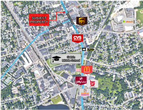 369 Main St, Wakefield, MA - AERIAL  map view - Image1