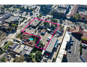 1533 E 1st St, Santa Ana, CA - aerial  map view