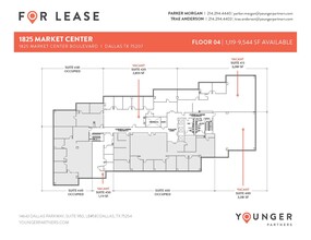 1825 Market Center Blvd, Dallas, TX for lease Floor Plan- Image 1 of 1