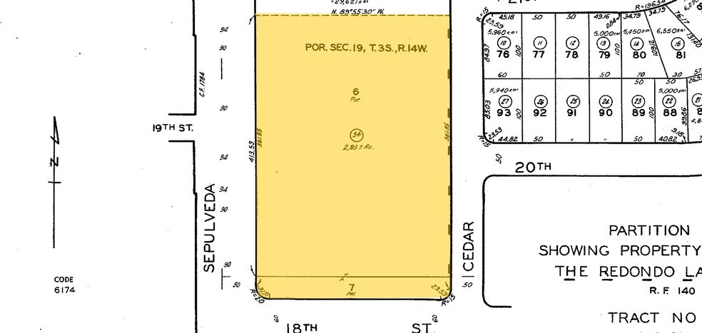 2000-2008 N Sepulveda Blvd, Manhattan Beach, CA à louer - Plan cadastral - Image 3 de 31