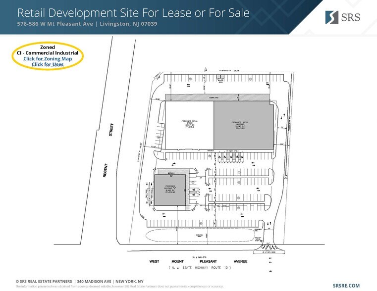 576-586 W Mt. Pleasant Ave, Livingston, NJ à vendre - Photo du bâtiment - Image 3 de 6