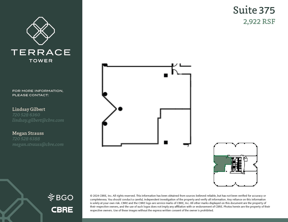 5619 Dtc Pky, Greenwood Village, CO for lease Floor Plan- Image 1 of 1