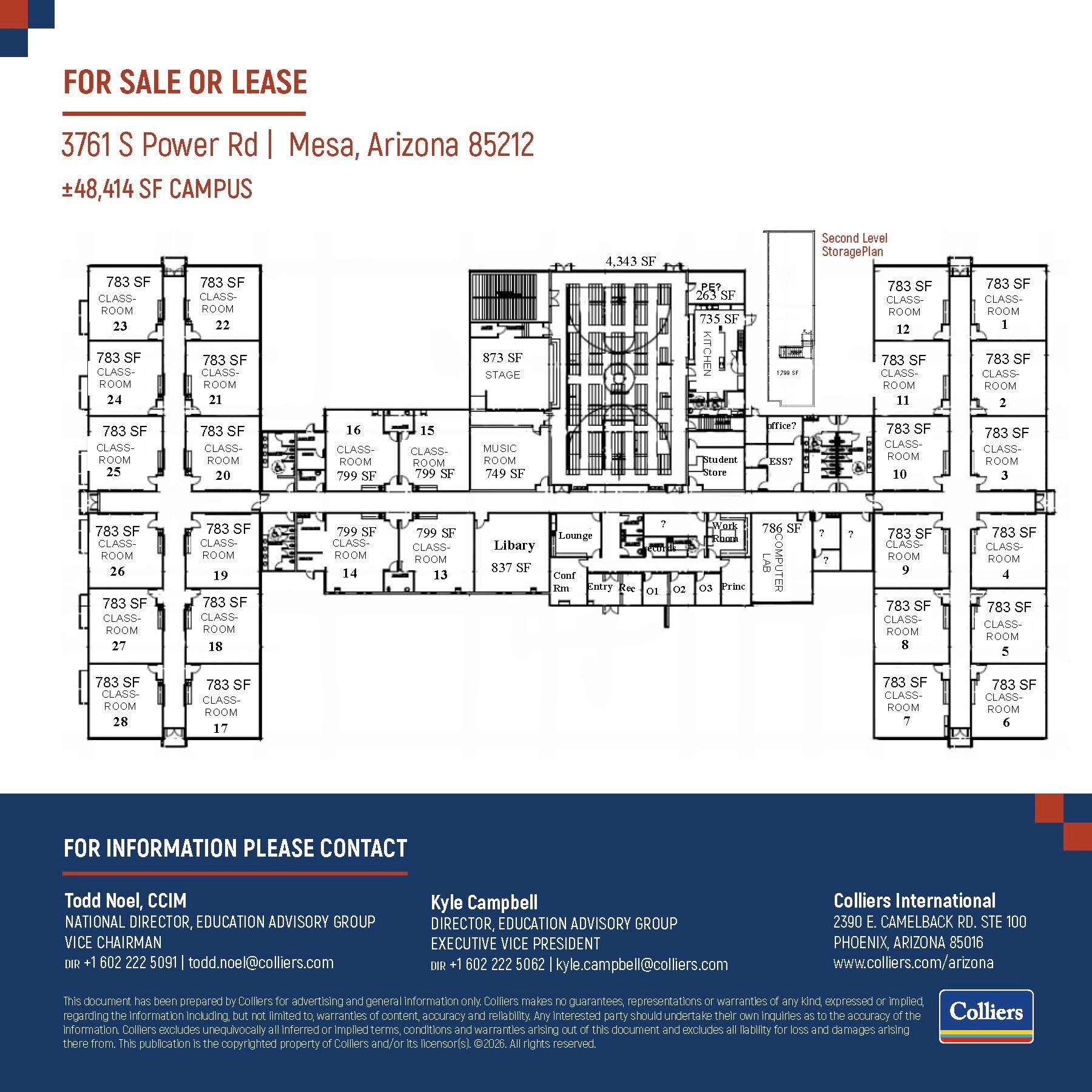 3761 S Power Rd, Mesa, AZ for lease Floor Plan- Image 1 of 1