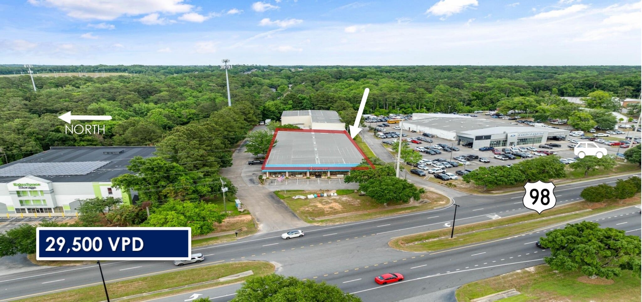 27220 Us Highway 98, Daphne, AL à louer Aérien- Image 1 de 7