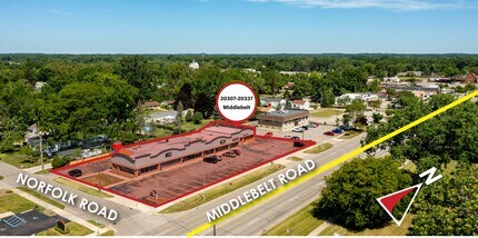 20307-20337 Middlebelt Rd, Livonia, MI - Aérien Vue de la carte