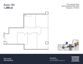 4025 Woodland Park Blvd, Arlington, TX for lease Floor Plan- Image 1 of 1