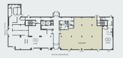 1175 Rue De Courchevel, Lévis, QC for lease Floor Plan- Image 2 of 2