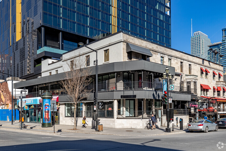 1467-1471 Rue Crescent, Montréal, QC à louer - Photo du bâtiment - Image 1 de 4