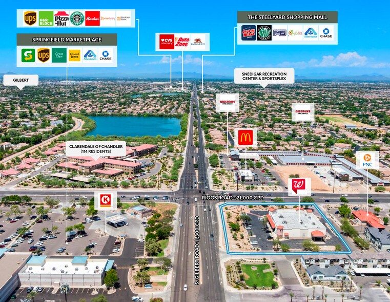 3005 E Riggs Rd, Chandler, AZ à vendre - Photo du bâtiment - Image 2 de 6