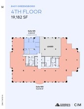 8401 Greensboro Dr, McLean, VA à louer Plan d’étage- Image 1 de 1