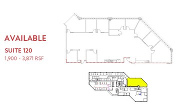 3600 Glenwood Ave, Raleigh, NC à louer Plan d’étage- Image 1 de 1