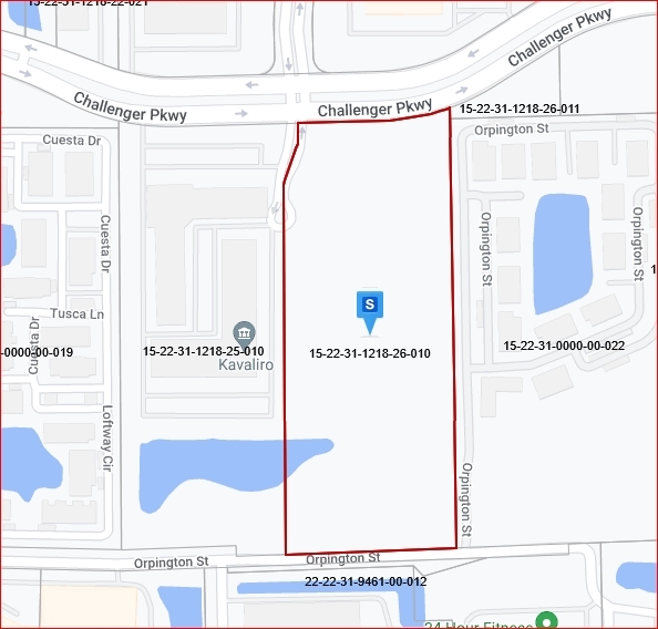 Challenger Pky, Orlando, FL for sale - Plat Map - Image 2 of 2