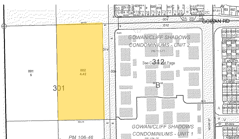 3555 Cliff Shadows Pky, Las Vegas, NV à vendre - Plan cadastral - Image 2 de 2