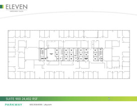 11 Greenway Plz, Houston, TX à louer Plan d  tage- Image 1 de 1