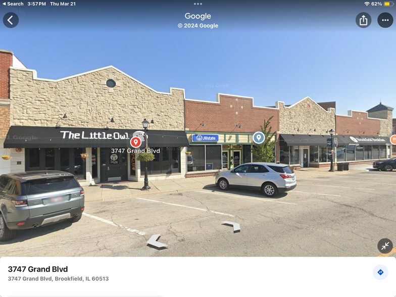 3747-3755 Grand Blvd, Brookfield, IL à louer - Photo du bâtiment - Image 2 de 2
