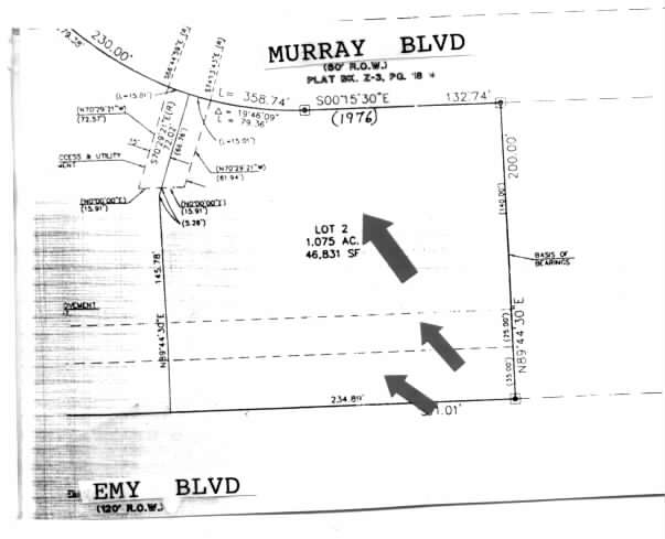 1976 S Murray Blvd, Colorado Springs, CO for lease - Plat Map - Image 2 of 4